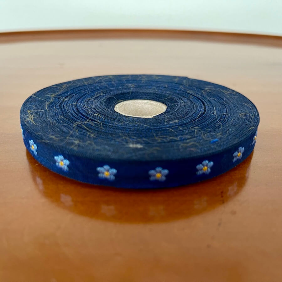 Webband | Vergissmeinnicht Blüte