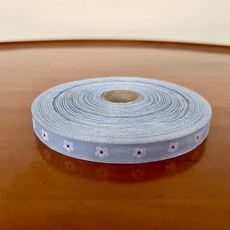 Webband | Vergissmeinnicht Blüte