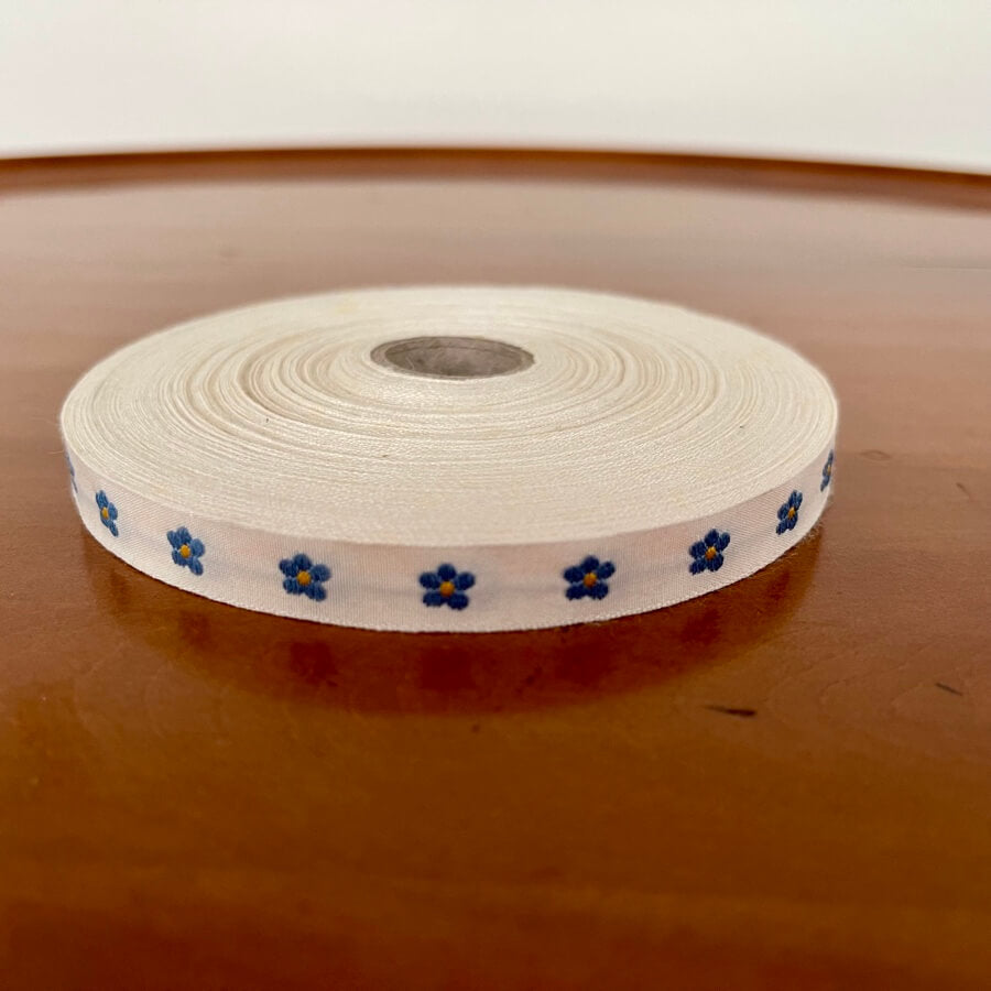 Webband | Vergissmeinnicht Blüte