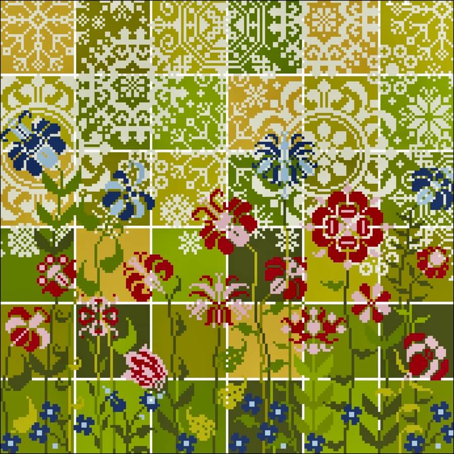 Historical Embroidery Patterns | Shop and blog for cross